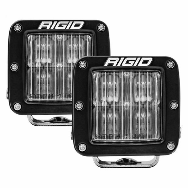 Smartpool Rigid 504815 3 x 3 in. D-Series Pro Cube Sae Fog Beam LED Lights, White R2G-504815